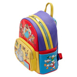 Loungefly Disney Afternoon Cartoons Color Block Mini Backpack