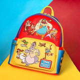 Loungefly Disney Afternoon Cartoons Color Block Mini Backpack