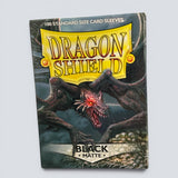 Dragon Shield - Black - Matte Sleeves