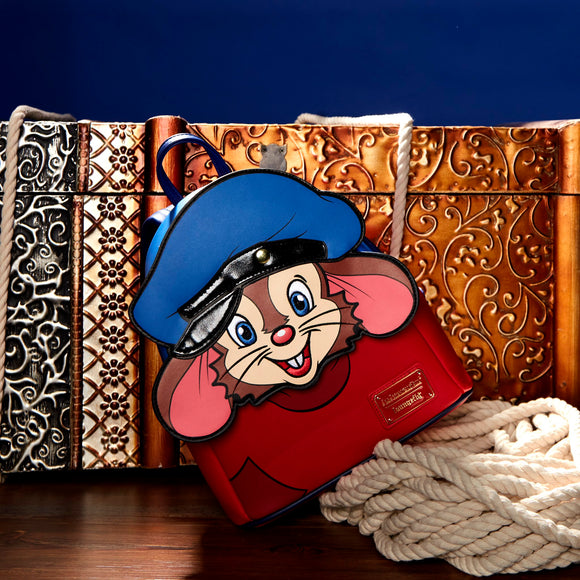Loungefly An American Tail Fievel Cosplay Mini Backpack