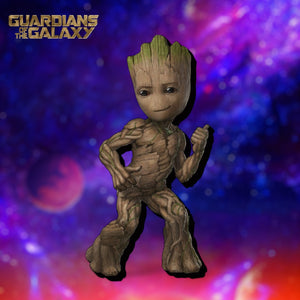 Marvel Guardians of the Galaxy Groot Dancing Funky Chunky Magnet