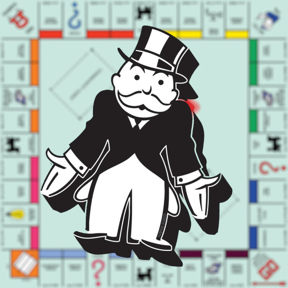 Mr Monopoly Banker Funky Chunky Magnet