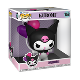 Funko Pop! 10” Sanrio Hello Kitty Jumbo Kuromi with Balloons Figure #158!