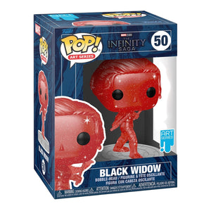Funko POP! Marvel Infinity Saga Art Series Black Widow Figure #50!