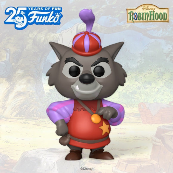 Funko Pop! Disney Robin Hood - Sheriff of Nottingham Figure #1441!