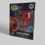 Funko POP! Marvel Infinity Saga Art Series Black Widow Figure #50!