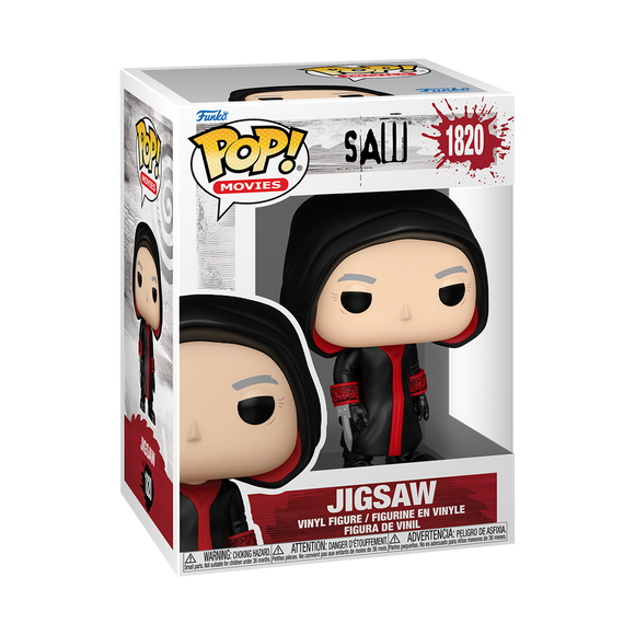 Funko POP! Horror Saw Jigsaw Figure #1820!