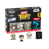 Funko Bitty Pop! Star Wars Empire Strikes Back Han Solo, Wampa, Dagobah Yoda with Mystery Pop!