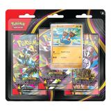 Pokemon Mega Evolution Pitch Black 3-Pack Blister with Binacle Promo Card