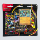 Pokemon Mega Evolution Pitch Black 3-Pack Blister with Binacle Promo Card