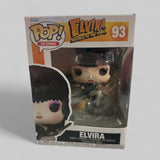 Funko POP! Horror Icons Elvira on Broom Figure #93!