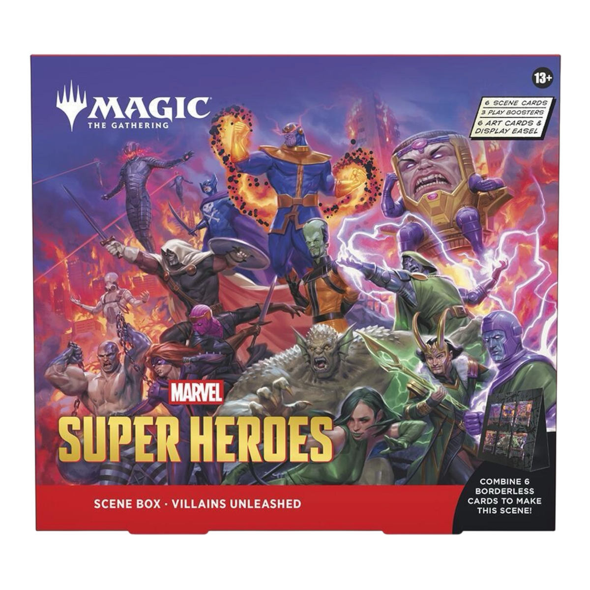 Magic: The Gathering Marvel Super Heroes Scene Box - Villains Unleashed