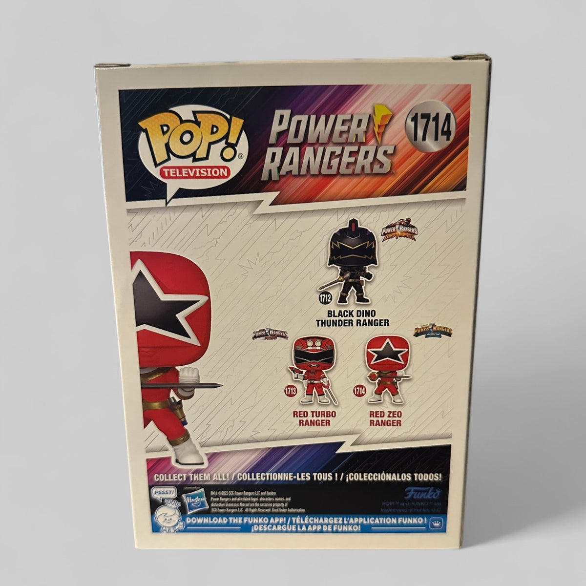 Funko POP! Power Rangers Red Zeo Ranger Figure #1714