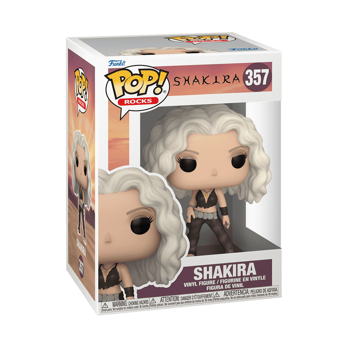 Funko POP! Rocks Shakira Whenever Wherever Figure #357!