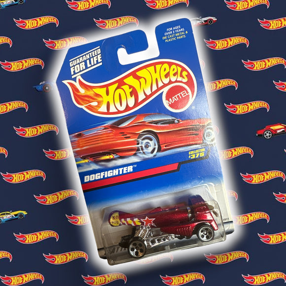 Hot Wheels 1998 4-Car Series Dogfighter K-9 Vehicle