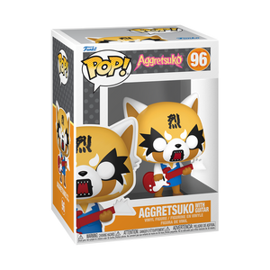 Funko POP! Sanrio Hello Kitty & Friends Aggretsuko with Guitar Figure #96