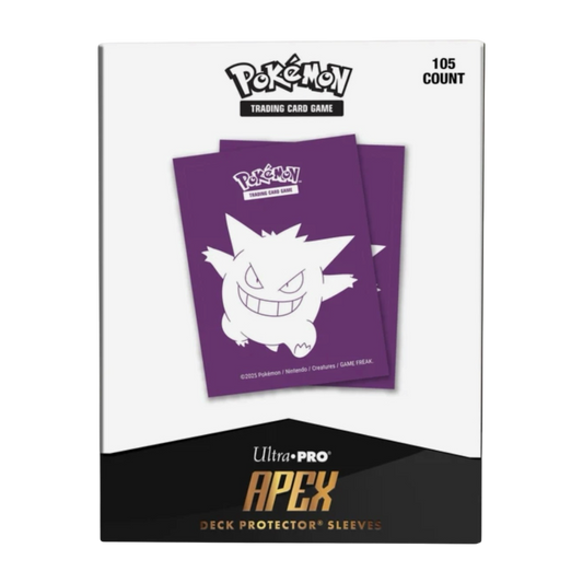 Ultra Pro Apex Deck Protector Sleeves Pokemon Gengar 105 CT