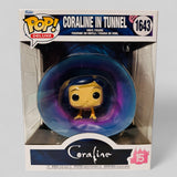 Funko Pop! Movies Deluxe Coraline In Tunnel Figure #1643!