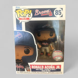 Funko Pop! MLB Ronald Acuña Jr. Atlanta Braves Baseball Figure #85!