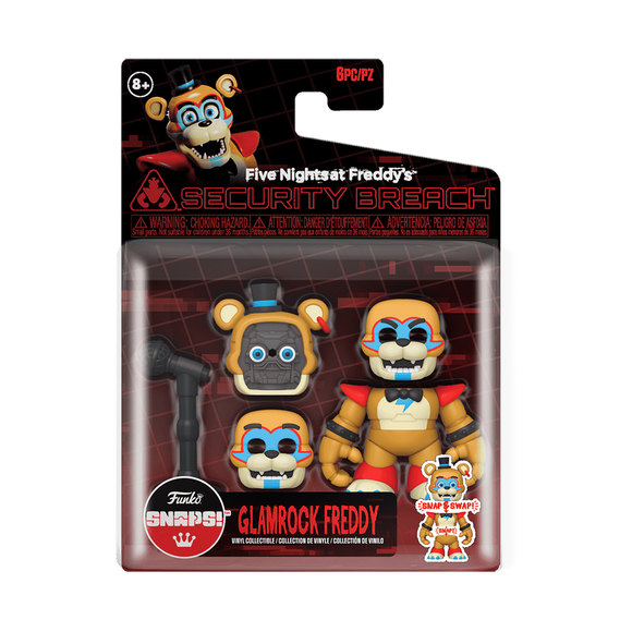 Funko Snaps! FNAF Five Nights At Freddy’s Glamrock Freddy