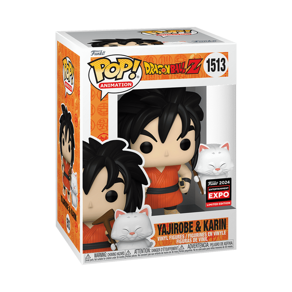 Funko POP! Anime Dragonball Z Yajirobe & Karin Exclusive Figure #1513!