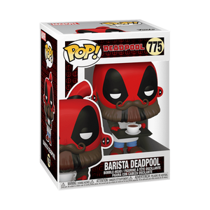 Funko POP! Marvel Deadpool 30th Anniversary Barista Deadpool Figure #775