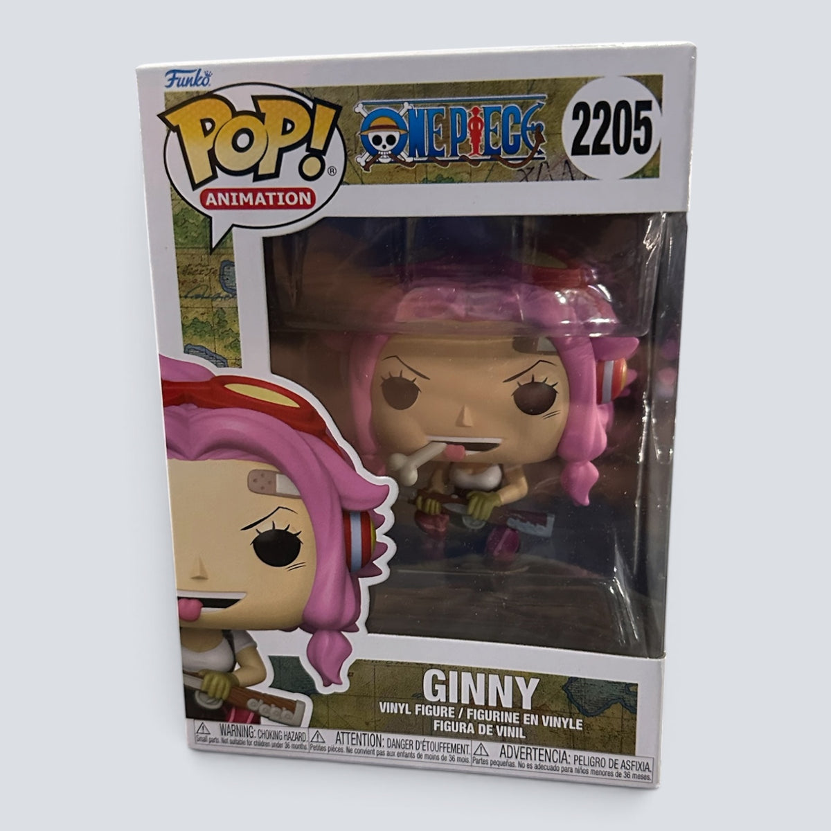 Funko POP! Anime One Piece Ginny w Rifle Figure #2205!