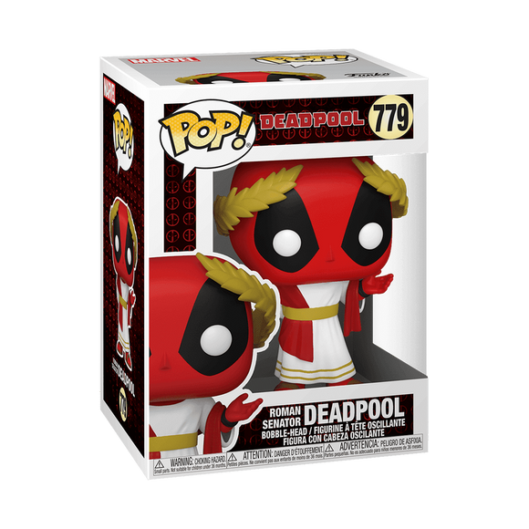 Funko POP! Marvel Deadpool 30th Anniversary Roman Senator Deadpool Figure #779
