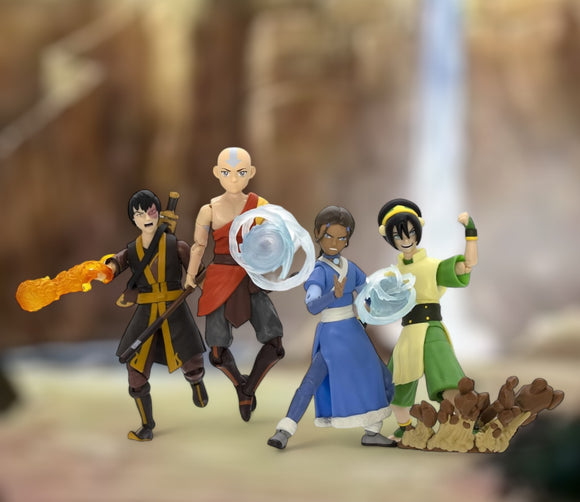 BST AXN Nickelodeon Avatar The Last Airbender set of 4 - 5