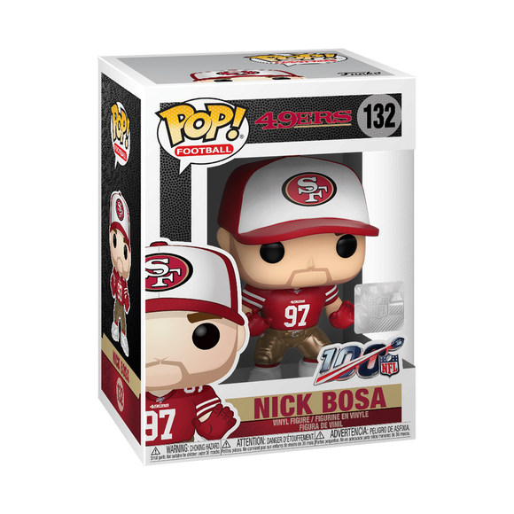 Funko POP! NFL Football Nick Bosa San Francisco 49ers Figure #132!