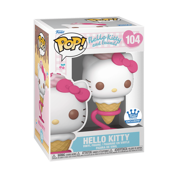 Funko POP! Sanrio Hello Kitty & Friends Hello Kitty as Ice Cream Exclusive #104