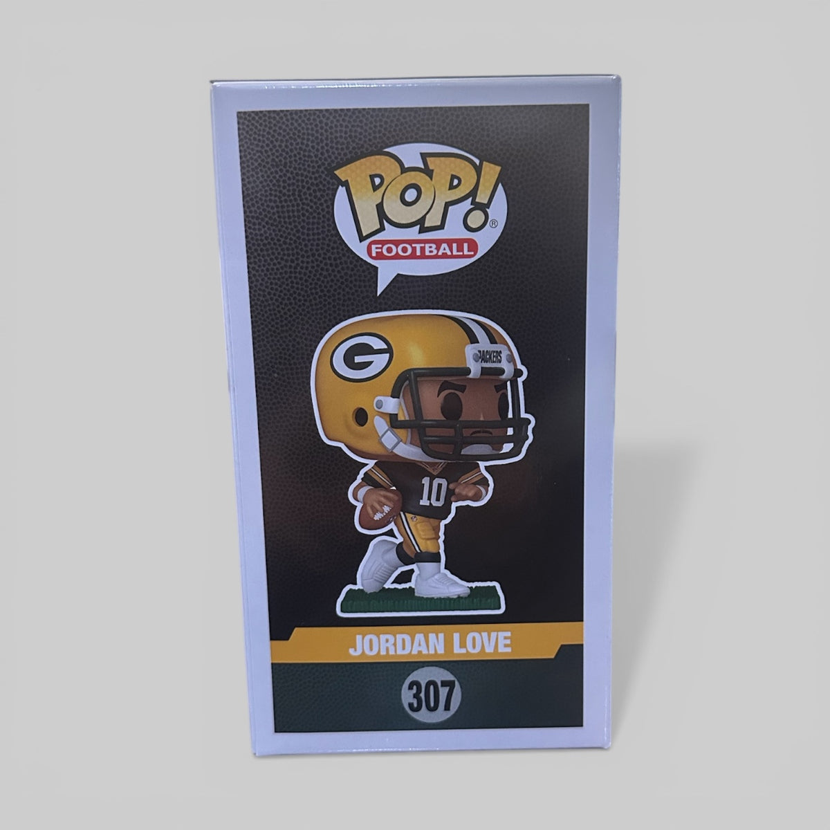 Funko Pop! NFL Jordan Love Green Bay Packers Figure #307!