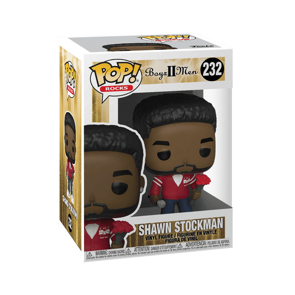 Funko POP! Rocks Boyz II Men Shawn Stockman Music Figure #232!