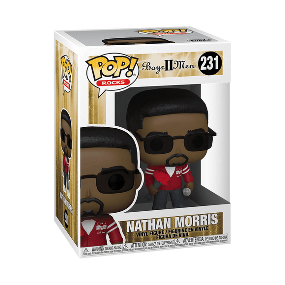 Funko POP! Rocks Boyz II Men Nathan Morris Music Figure #231!