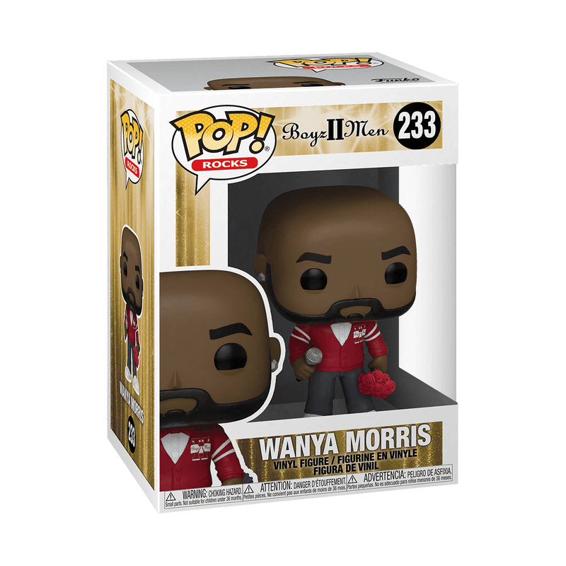 Funko POP! Rocks Boyz II Men Wanya Morris Music Figure #233!