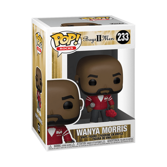 Funko POP! Rocks Boyz II Men Wanya Morris Music Figure #233!