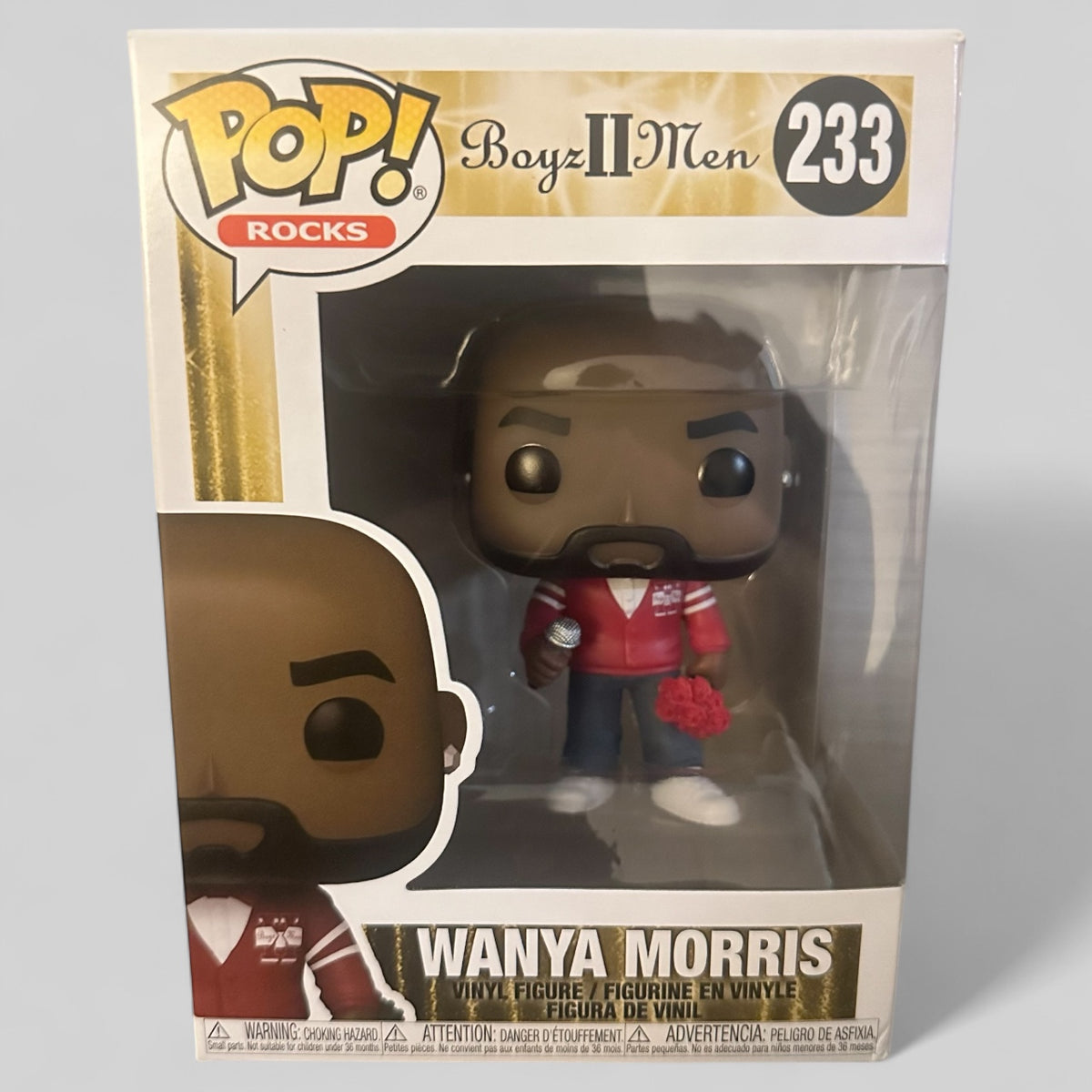 Funko POP! Rocks Boyz II Men Wanya Morris Music Figure #233!