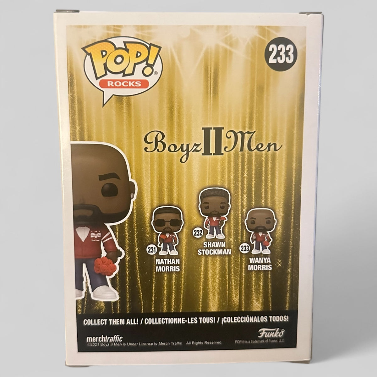 Funko POP! Rocks Boyz II Men Wanya Morris Music Figure #233!