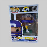 Funko Pop! NFL Puka Nacua Los Angeles Rams Figure #306!