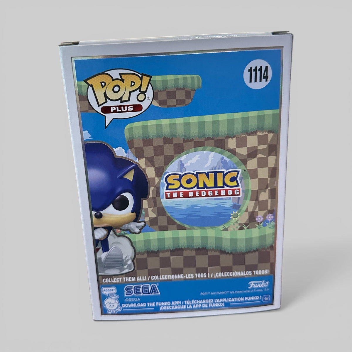 Funko Pop! Plus Sonic the Hedgehog Pearlescent Figure #1114!