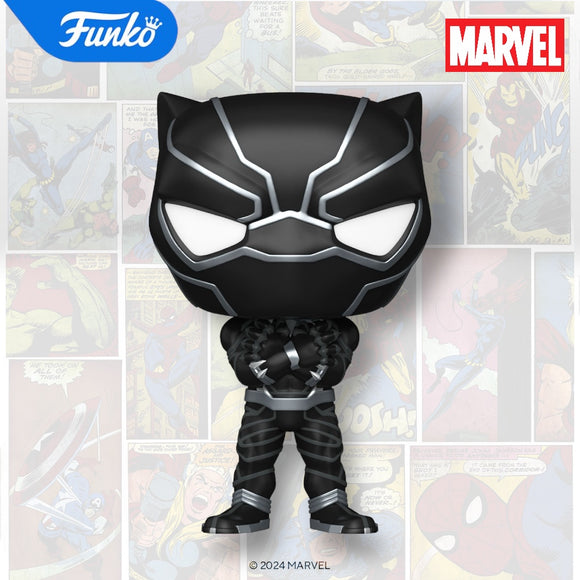 Funko POP! Marvel Black Panther Classic with Claws Figure #1418!