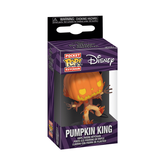 Funko Pocket Pop! Disney Nightmare Before Christmas Pumpkin King Keychain