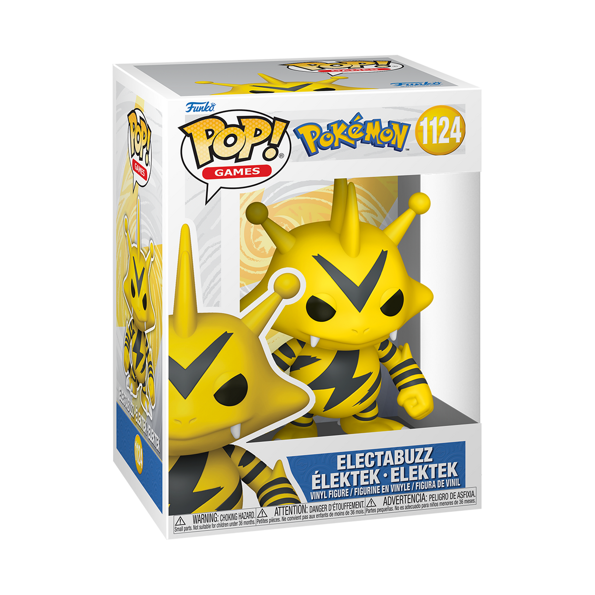 Funko POP! Pokemon Electabuzz Figure #1124!
