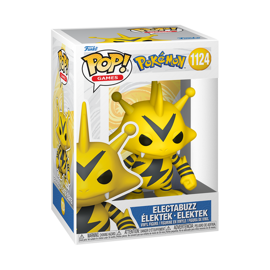 Funko POP! Pokemon Electabuzz Figure #1124!