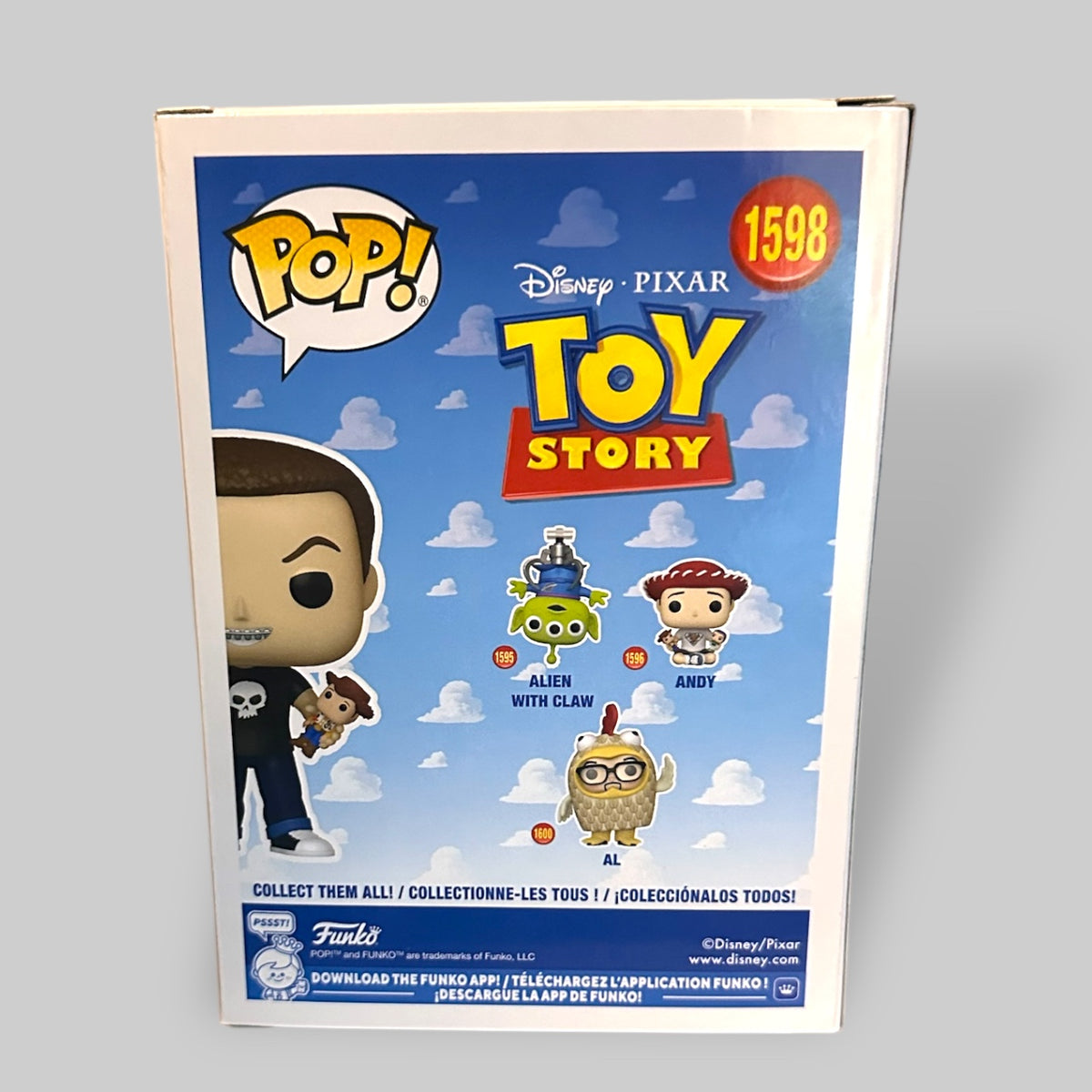 Funko Pop! Disney Toy Story 30th Anniversary Sid Exclusive Figure #1598!