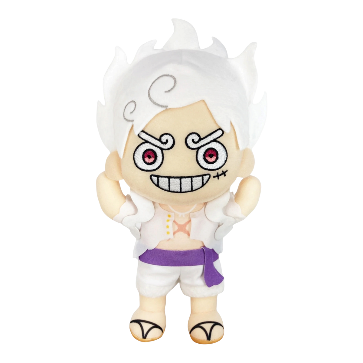 One Piece Gear 5 Monkey D. Luffy 8” Plush