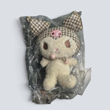 Sanrio Hello Kitty Kuromi 7” Houndstooth Plush