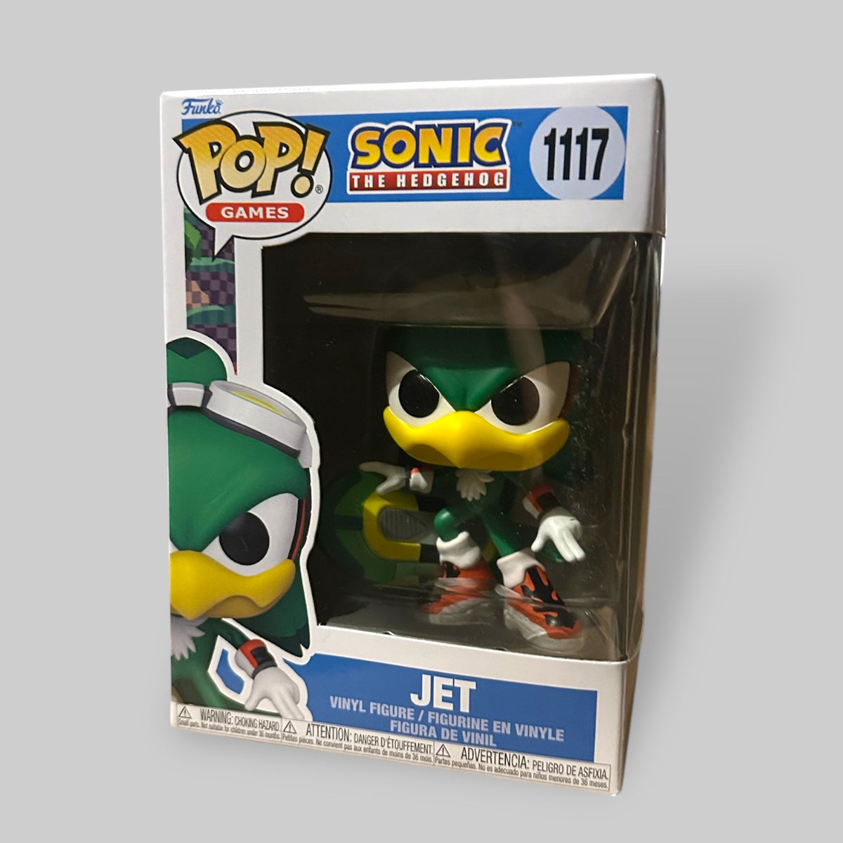 Funko Pop! Games Sonic - Jet the Hawk Figure #1117
