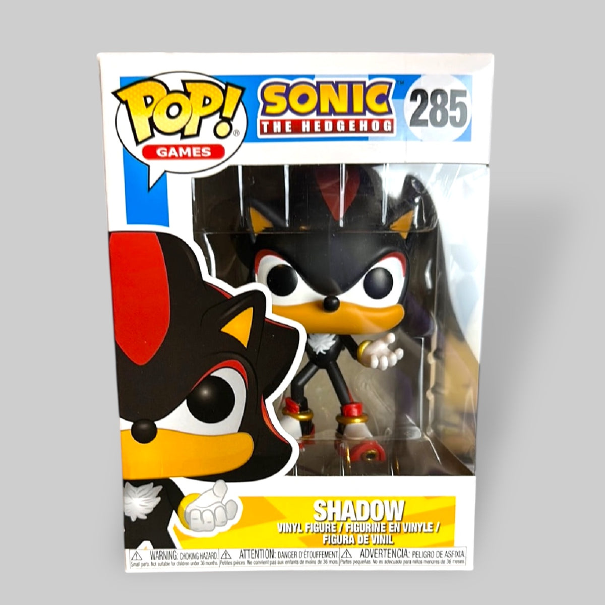Funko Pop! Games Sonic - Shadow the Hedgehog Figure #285