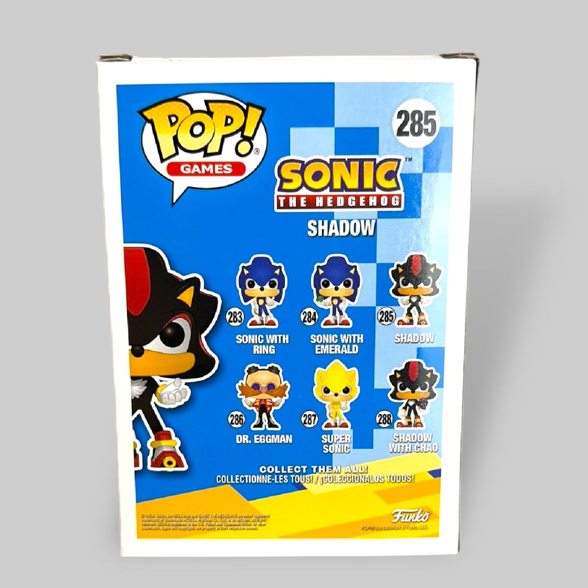 Funko Pop! Games Sonic - Shadow the Hedgehog Figure #285
